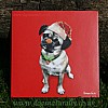 Luxury Pug Christmas Card